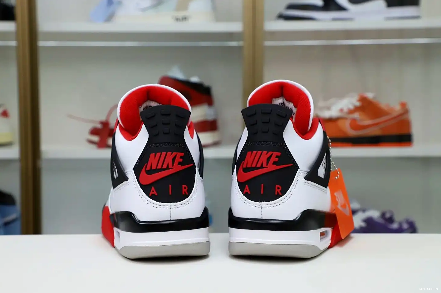 JORDAN RED' 4 Kimikick 'FIRE AIR RETRO 2012 0522